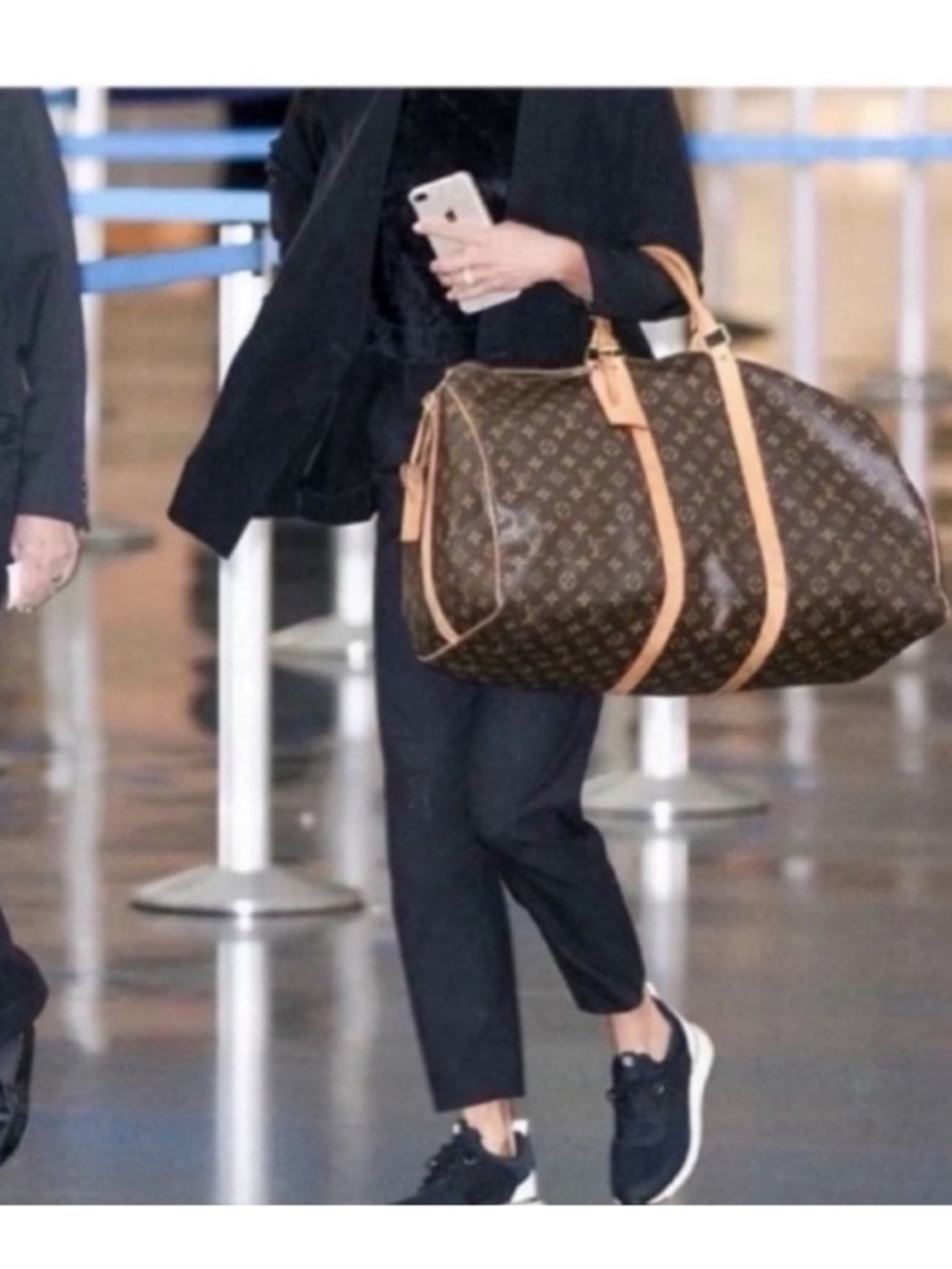 💛OVERSIZED💛LOUIS VUITTON KEEPALL 55 DUFFEL BAG - Picture 14 of 15